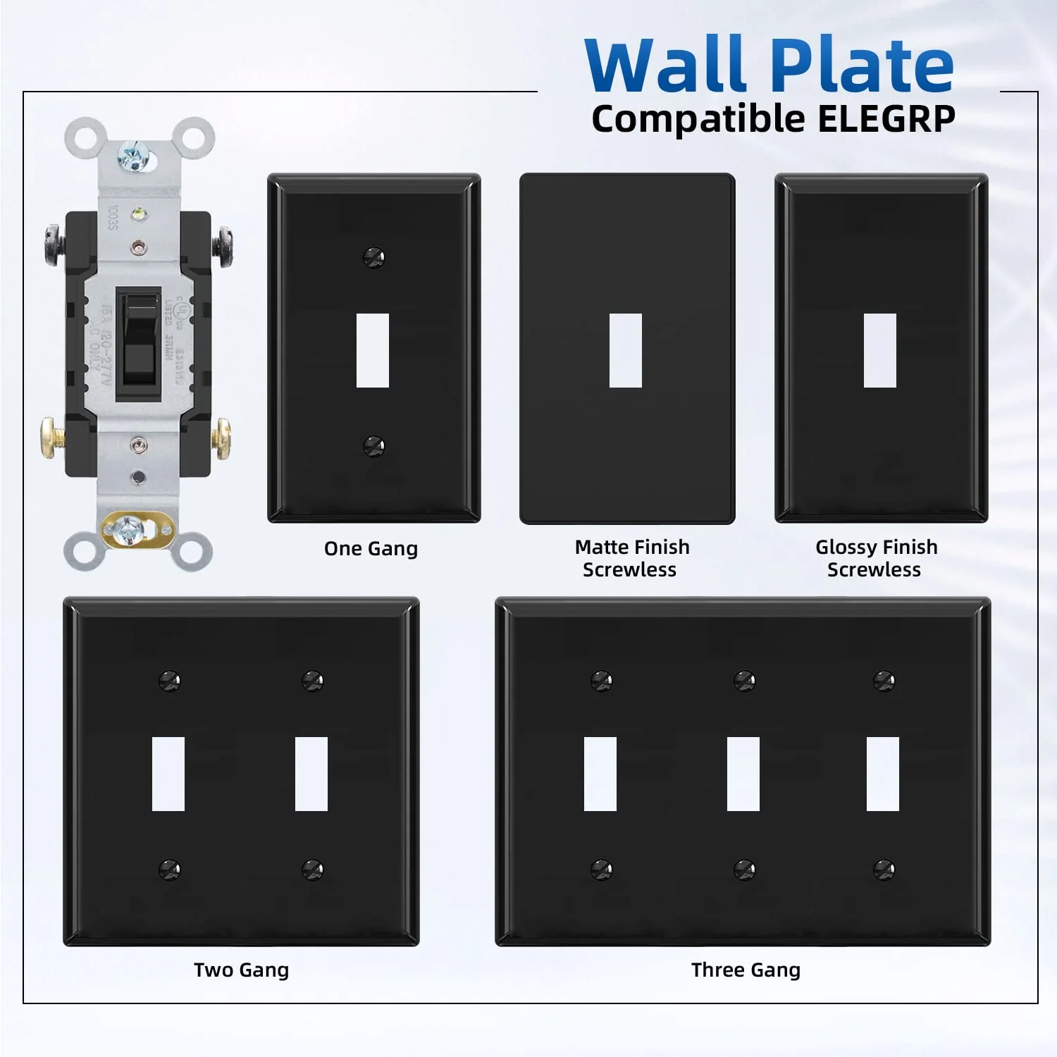 4-Way Toggle Light Switch, 15A 120/277V, Self-Grounding, 10-Pack - Image 3