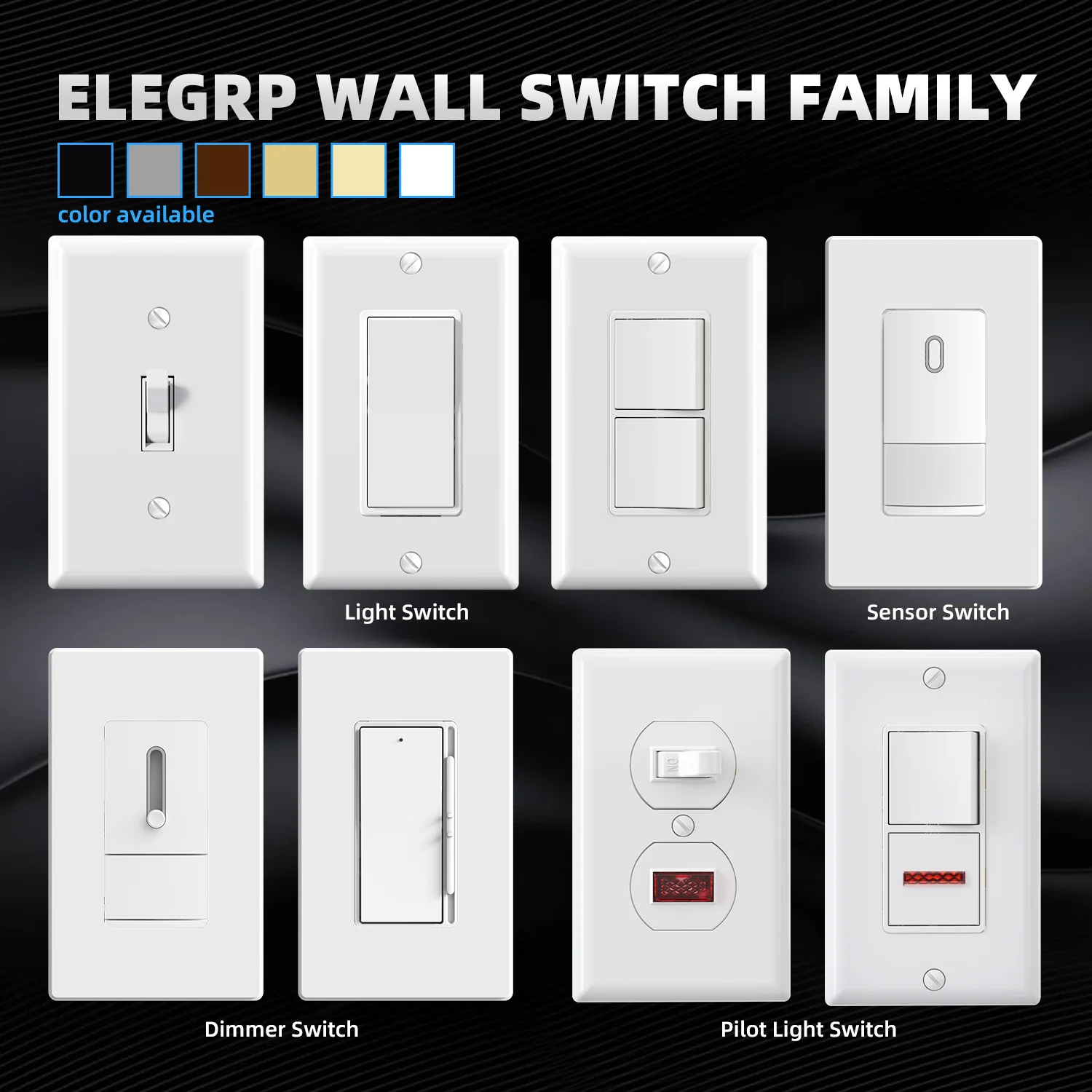 4-Way Toggle Light Switch, 15A 120/277V, Self-Grounding, 10-Pack - Image 7