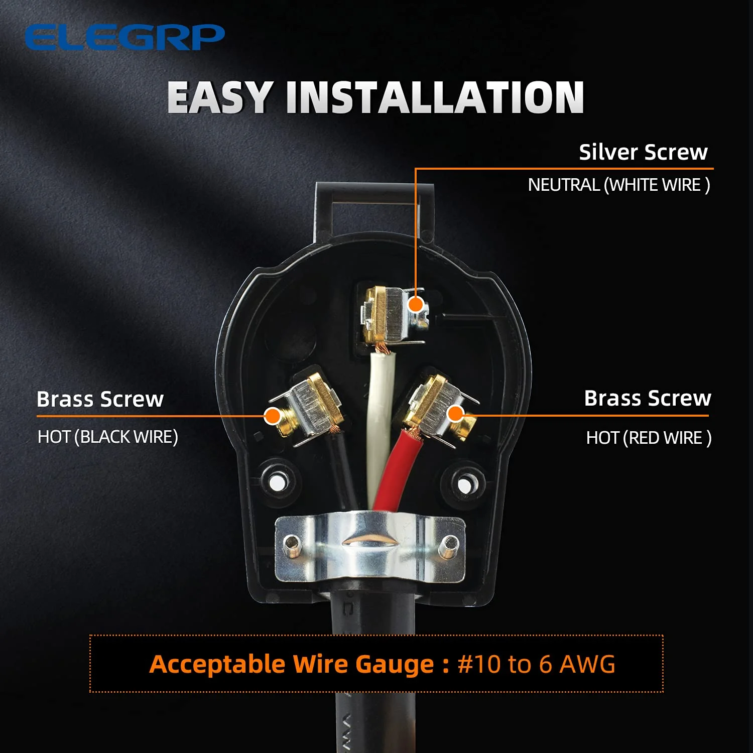 Flush Mount Power Receptacle & Plug Combo, 30A/50A 125-250V, NEMA 10-30R/P & 10-50R/P - Image 16