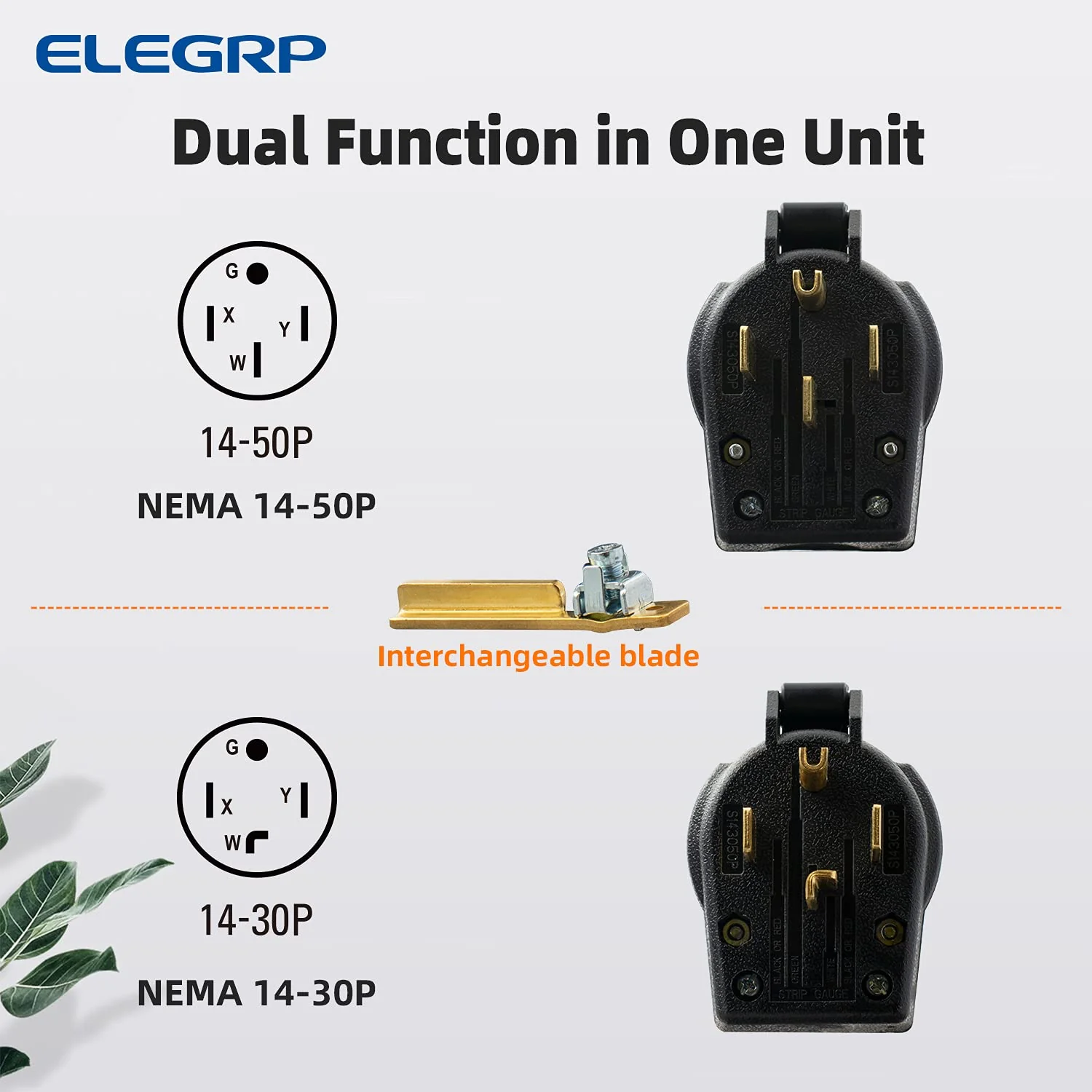 Flush Mount Power Receptacle & Plug Combo, 30A/50A 125-250V, NEMA 14-30R/P & 14-50R/P - Image 15