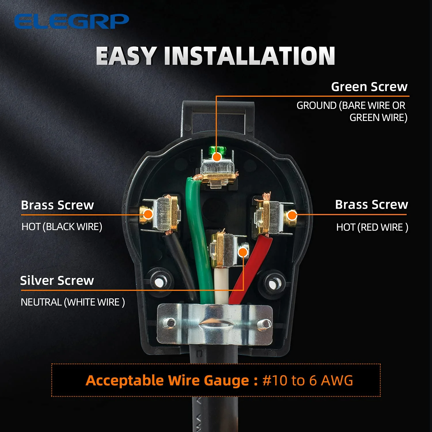 Flush Mount Power Receptacle & Plug Combo, 30A/50A 125-250V, NEMA 14-30R/P & 14-50R/P - Image 16