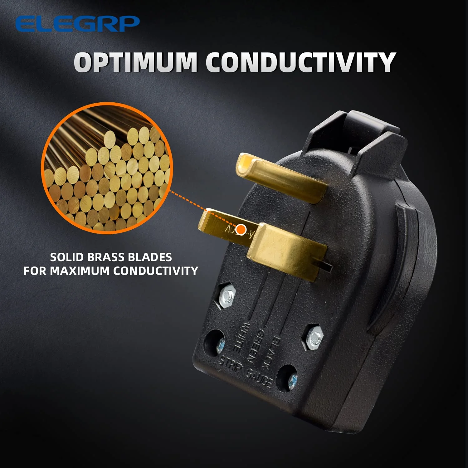 Flush Mount Power Receptacle & Plug Combo, 30A/50A 125-250V, NEMA 6-30R/P & 6-50R/P - Image 4