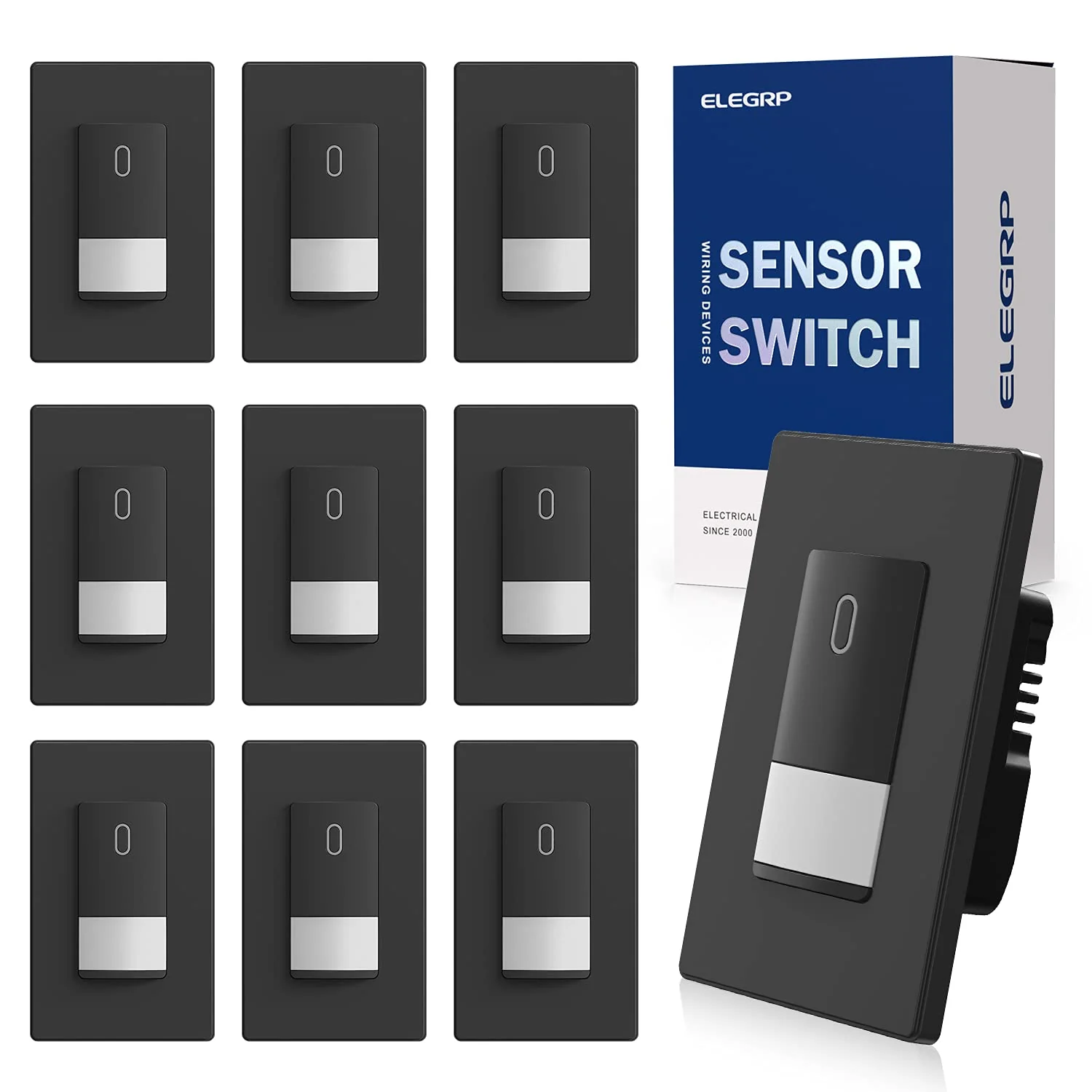 Motion Sensor Light Switch for LED/CFL/Incandescent Bulbs,12-14A 120-277V, Single-Pole/Dual Location Control - Image 11