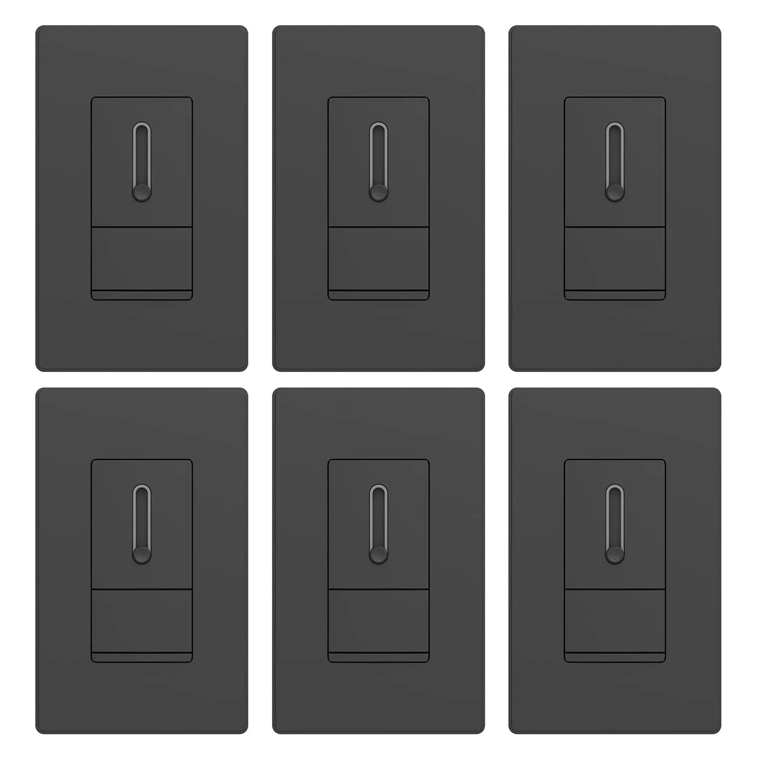 Slide Dimmer Switch with Preset for LED/CFL/Incandescent Bulbs, Single Pole/3-Way - Image 6