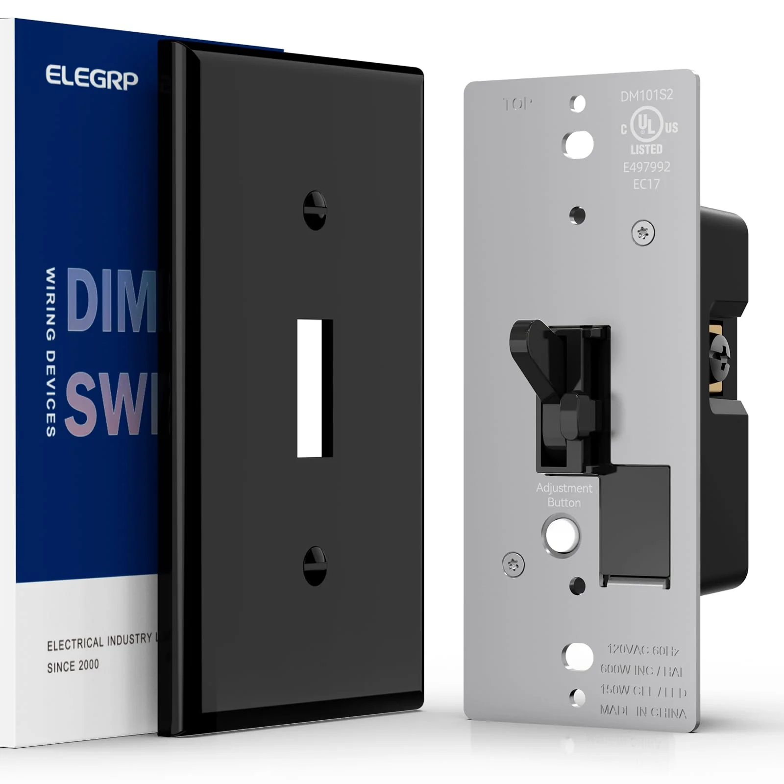 Toggle Dimmer Switch for LED/CFL/Incandescent Bulbs, Single Pole/3-Way - Image 2