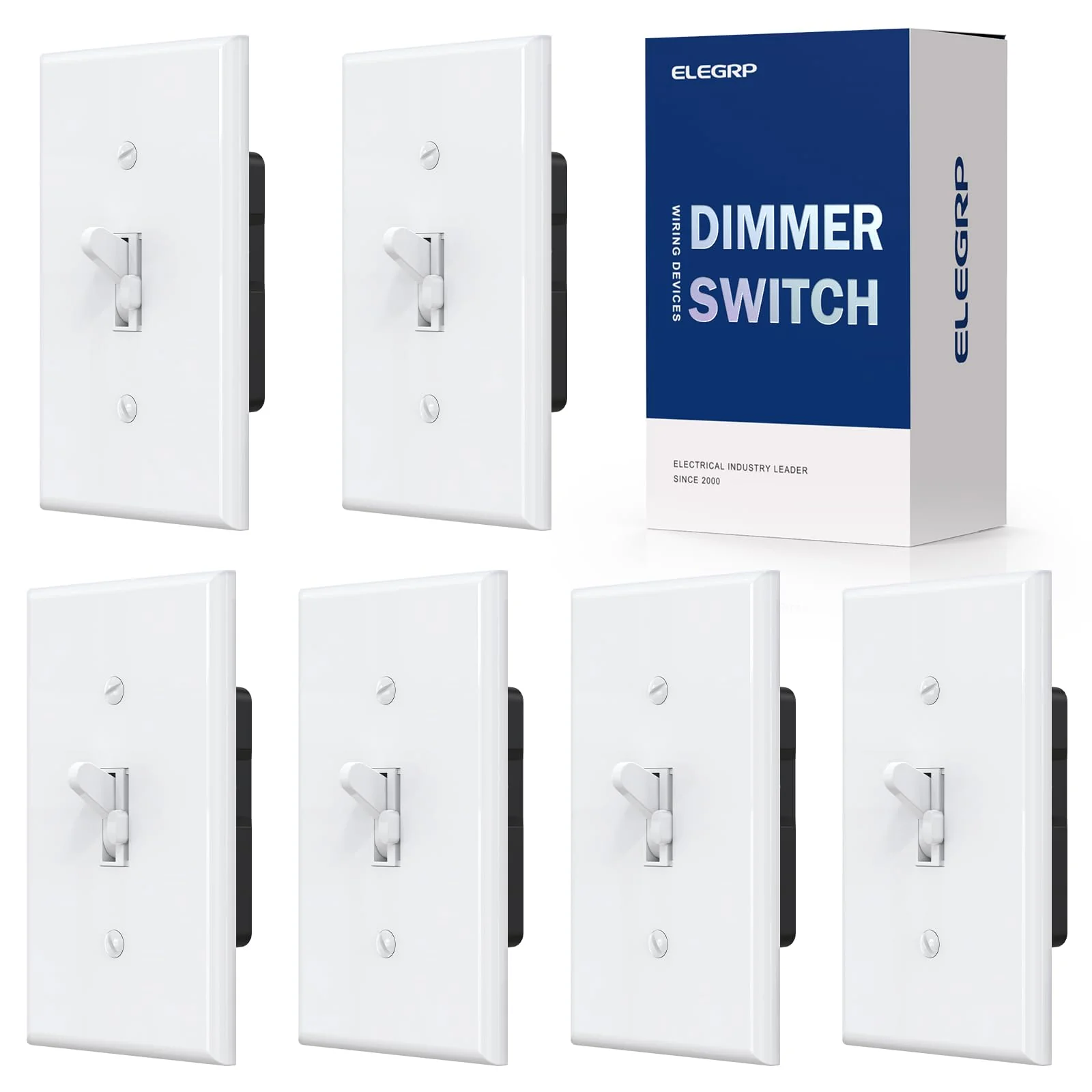 Toggle Dimmer Switch for LED/CFL/Incandescent Bulbs, Single Pole/3-Way - Image 5