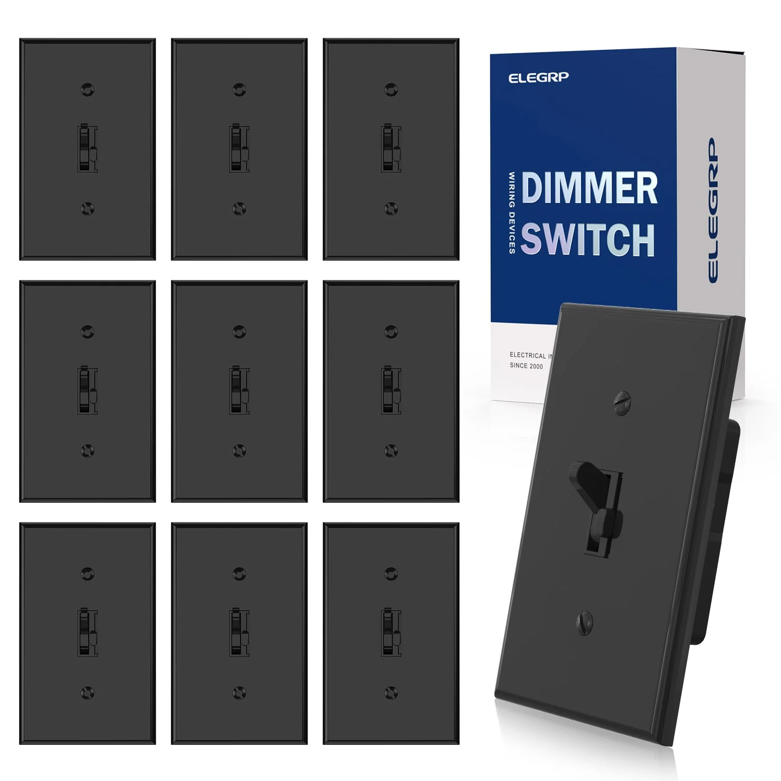 Toggle Dimmer Switch for LED/CFL/Incandescent Bulbs, Single Pole/3-Way - Image 8