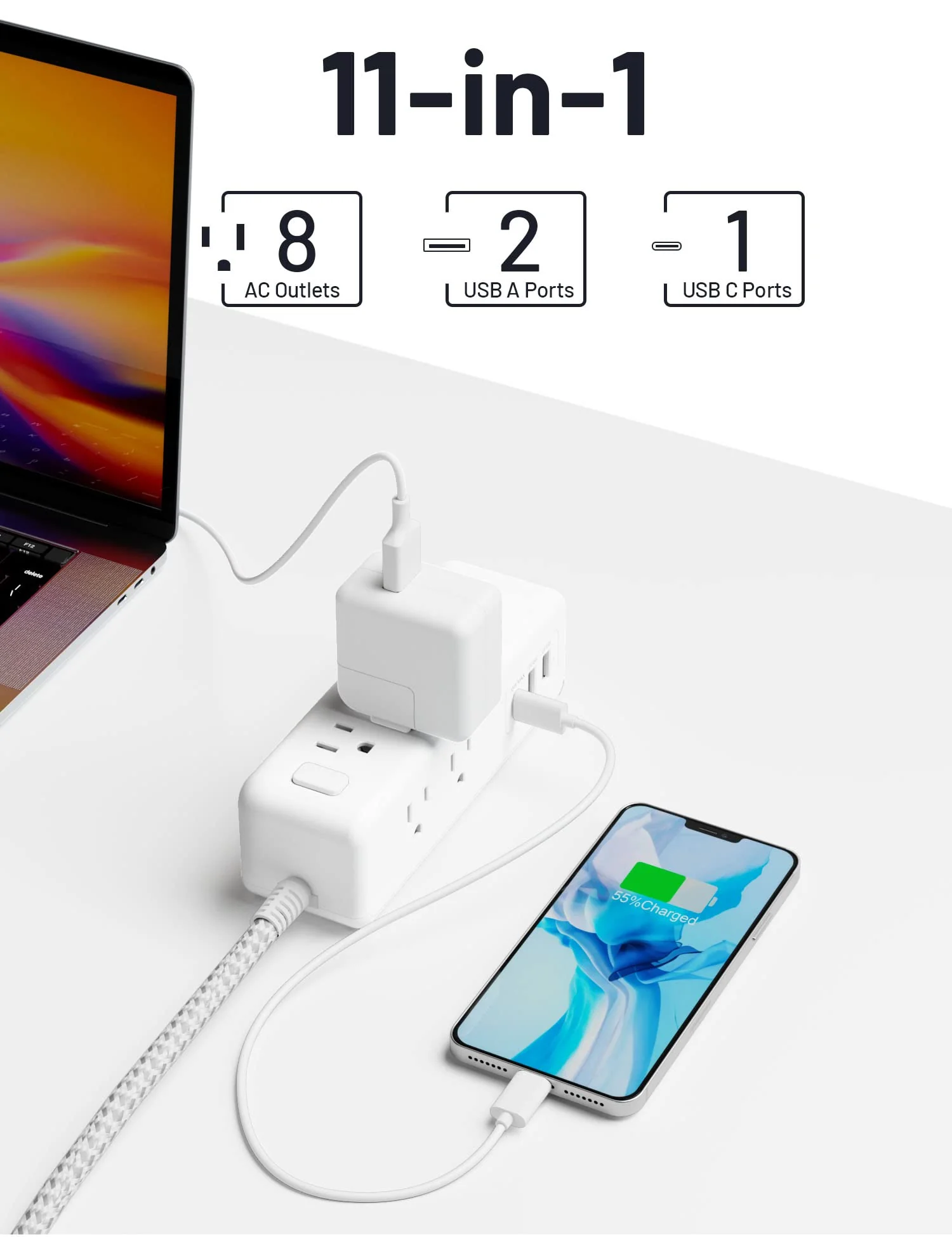 ELEGRP Travel Power Strip - Image 12