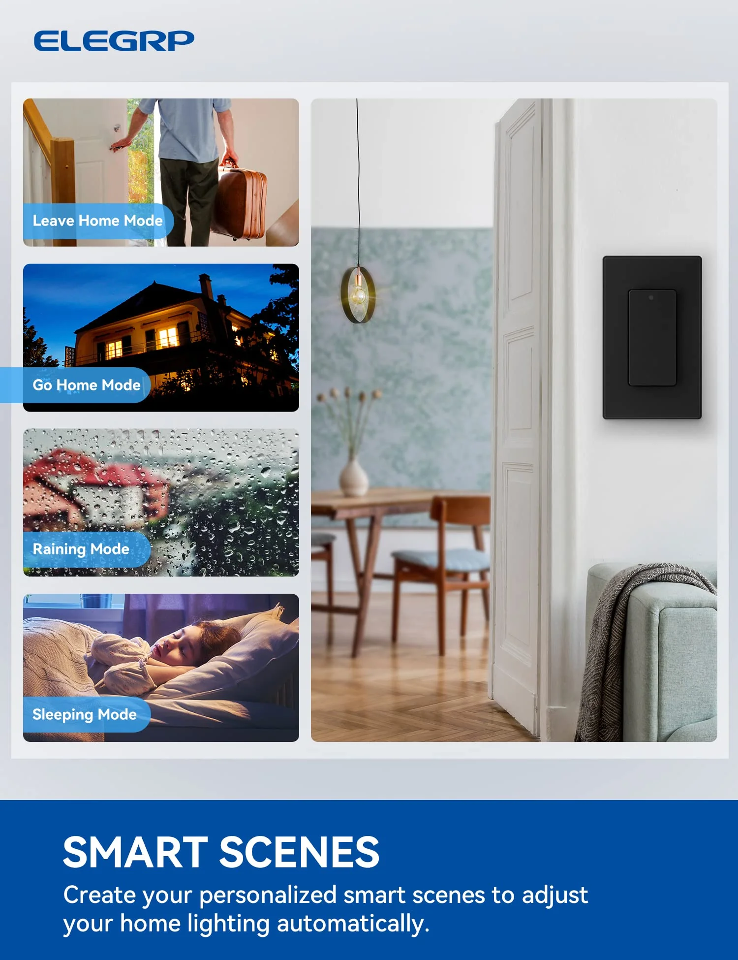 Wi-Fi Smart Light Switch with Voice & App Control, Single Pole/3-Way - Image 10