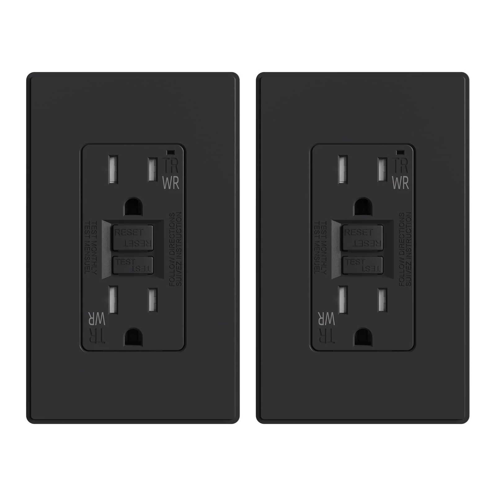 Outdoor GFCI Outlet, 15A/20A, Self-Test, Weather & Tamper Resistant - Image 14