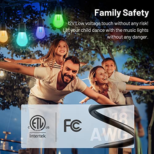 Outdoor Wi-Fi Smart Dimmer Plug and Smart String Dimmable Lights Combo - Image 6
